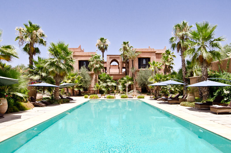 Tigmiza Boutique Hotel & Spa Ouled Jelal Eksteriør billede The swimming pool at the hotel